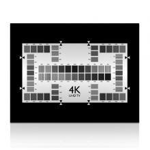4K超高清电视分辨率测试图卡