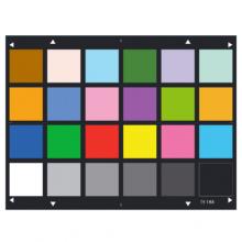 24色卡-色彩测试标板-色彩还原测试卡-定制透射/反射式