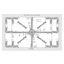 像高测试图卡(每像高200到8000线)