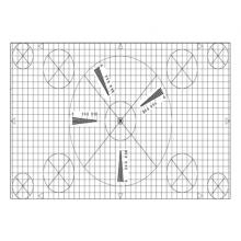 高清电视网格测试图卡
