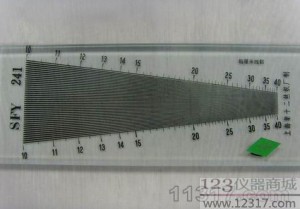 织物密度尺 SFY241/经纬密度镜/纬密镜/密度尺/织物密度镜